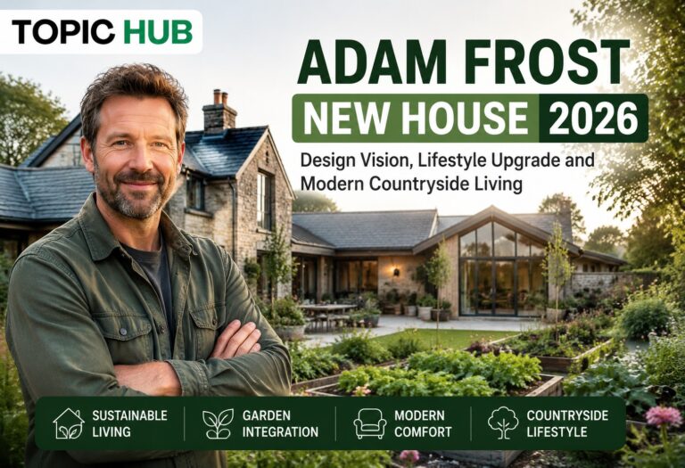 Adam Frost New House 2026: Design Vision, Lifestyle Upgrade and Modern Countryside Living adam frost new house 2026