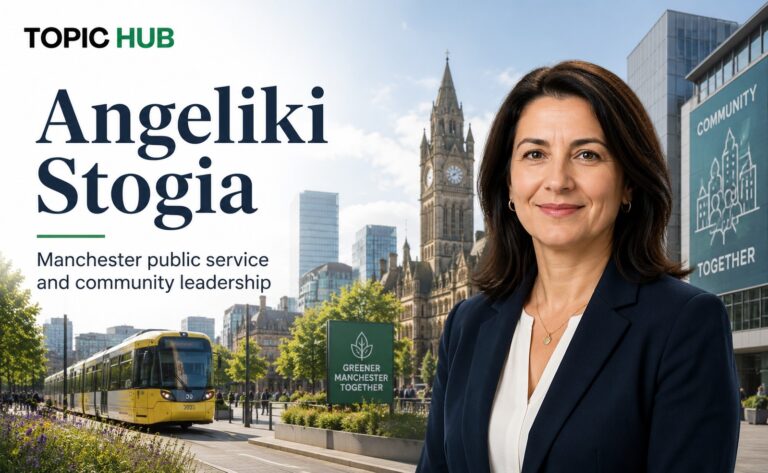 Angeliki Stogia: A Strong Voice for Manchester Communities and Sustainable Growth angeliki stogia