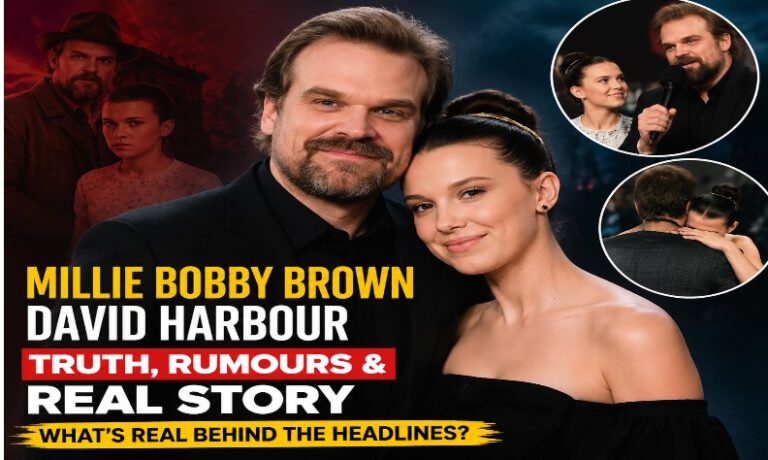Millie Bobby Brown David Harbour: Inside Their Stranger Things Relationship, Rumours, and Real Truth Behind the Headlines millie bobby brown david harbour