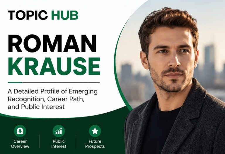 Roman Krause: A Detailed Profile of Emerging Recognition, Career Path, and Public Interest roman krause